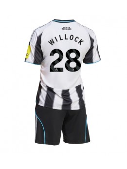Billige Newcastle United Joe Willock #28 Hjemmedraktsett Barn 2025-26 Kortermet (+ Korte bukser)